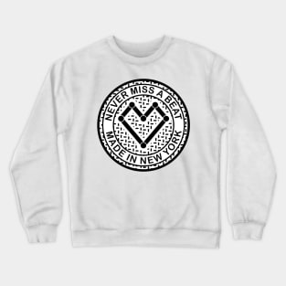 New York City's Heart (BLACK) Crewneck Sweatshirt